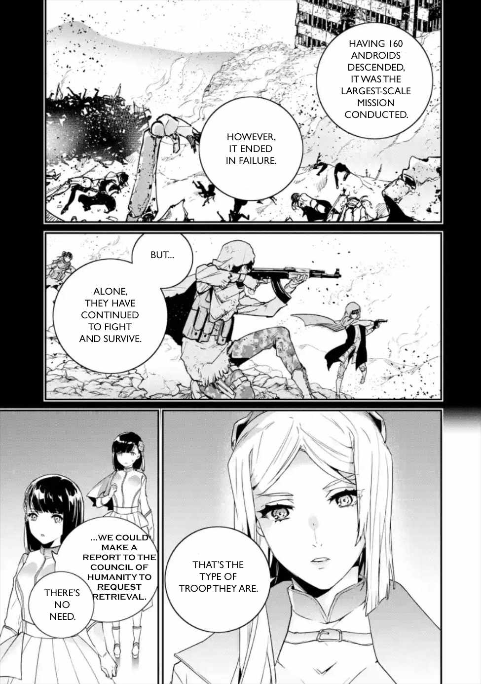 Nier Automata: YoRHa Shinjuwan Kouka Sakusen Kiroku Chapter 3 22